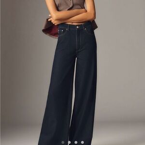 DL1961 Hepburn High-Rise Wide Leg Jeans